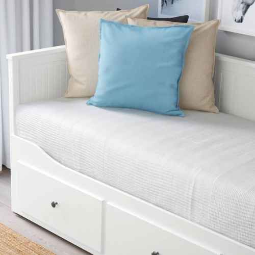 IKEA HEMNES Day-bed Frame and 2 Memory Foam Mattresses Combo